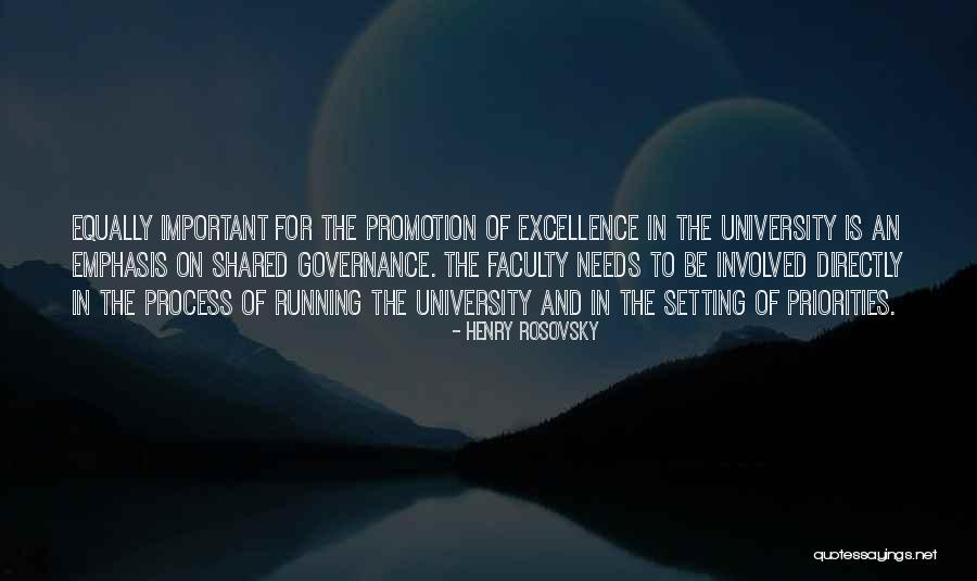 Shared Governance Quotes By Henry Rosovsky