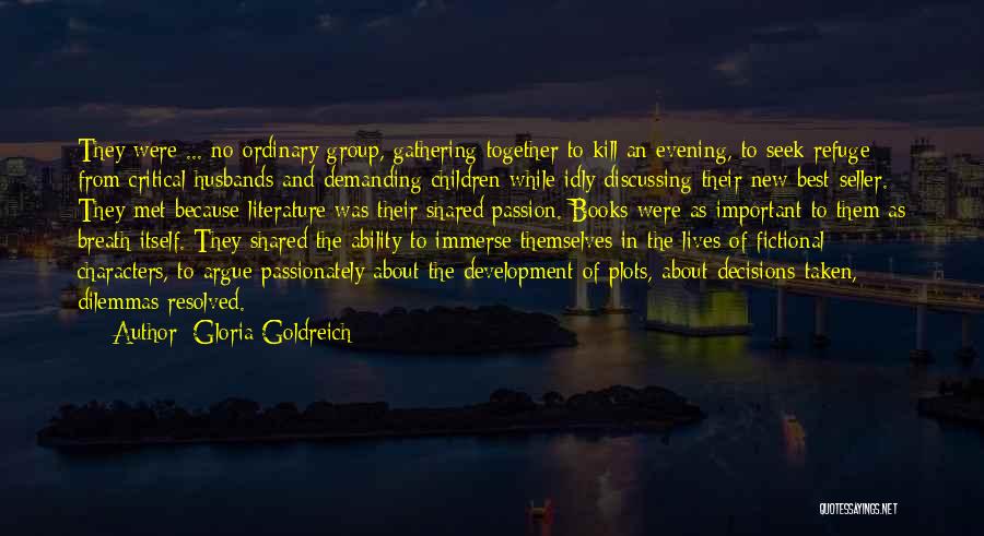 Shared Reading Quotes By Gloria Goldreich