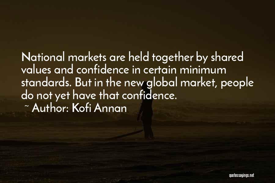 Shared Values Quotes By Kofi Annan