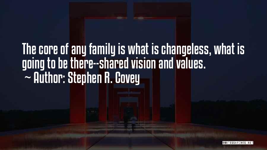 Shared Values Quotes By Stephen R. Covey