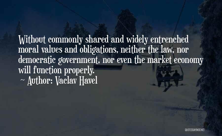Shared Values Quotes By Vaclav Havel
