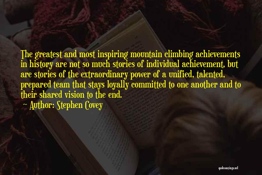 Shared Vision Quotes By Stephen Covey