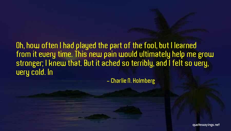 Shareefa Fruit Quotes By Charlie N. Holmberg