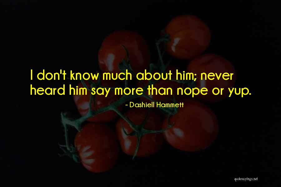 Sharefaith Quotes By Dashiell Hammett