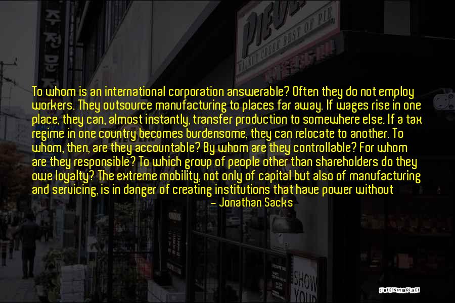 Shareholders In Quotes By Jonathan Sacks Shareholders In Quotes By Jonathan Sacks