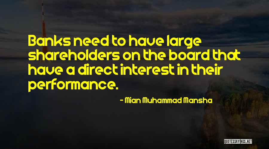 Shareholders Interest Quotes By Mian Muhammad Mansha Shareholders Interest Quotes By Mian Muhammad Mansha