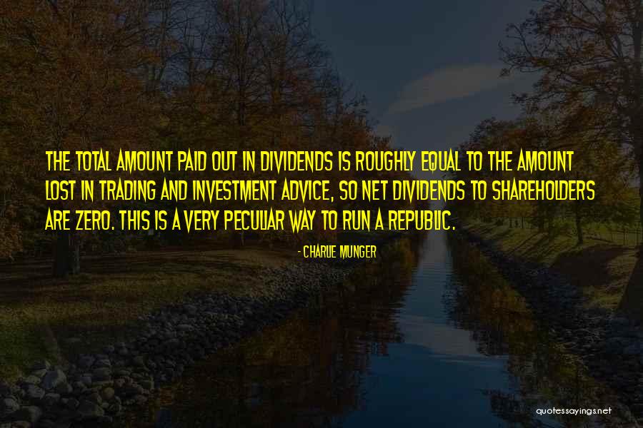 Shareholders Investment Quotes By Charlie Munger Shareholders Investment Quotes By Charlie Munger