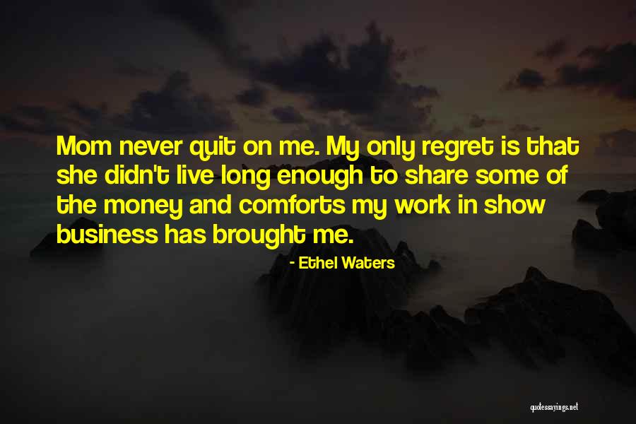 Sharers Word Quotes By Ethel Waters