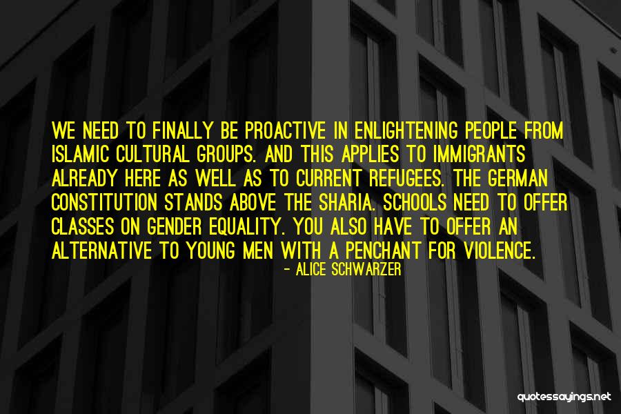 Sharia Quotes By Alice Schwarzer Sharia Quotes By Alice Schwarzer