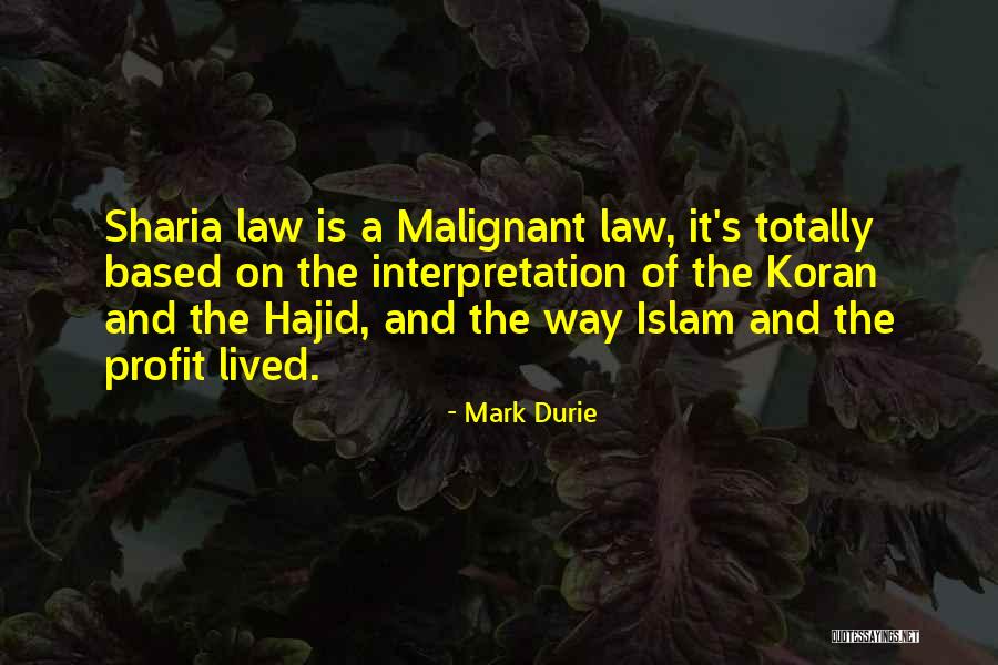 Sharia Quotes By Mark Durie Sharia Quotes By Mark Durie