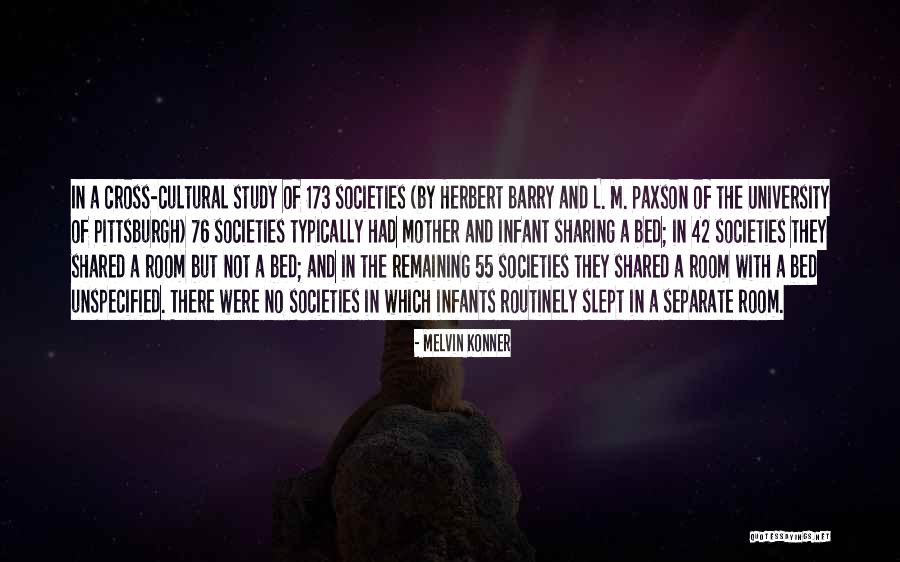 Sharing A Bed Quotes By Melvin Konner Sharing A Bed Quotes By Melvin Konner