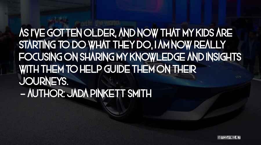 Sharing And Helping Others Quotes By Jada Pinkett Smith