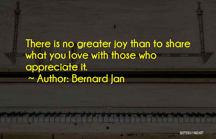 Sharing Books Quotes By Bernard Jan