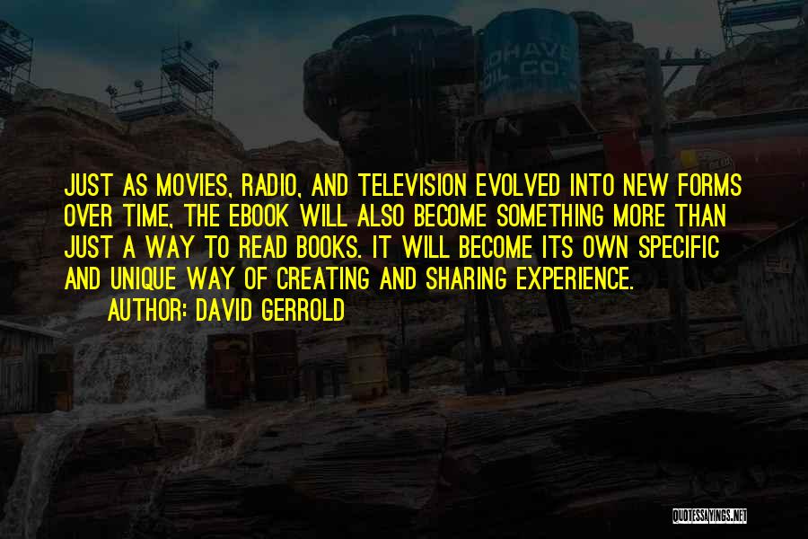 Sharing Books Quotes By David Gerrold