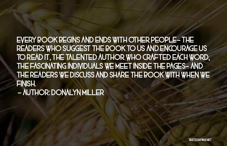 Sharing Books Quotes By Donalyn Miller