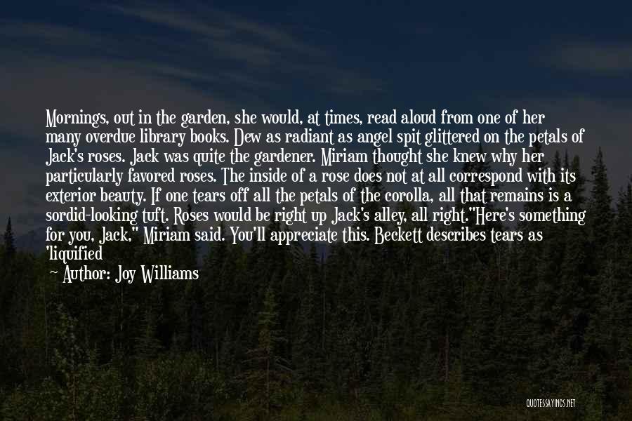 Sharing Books Quotes By Joy Williams