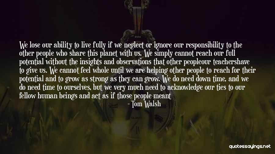 Sharing Caring Quotes By Tom Walsh Sharing Caring Quotes By Tom Walsh