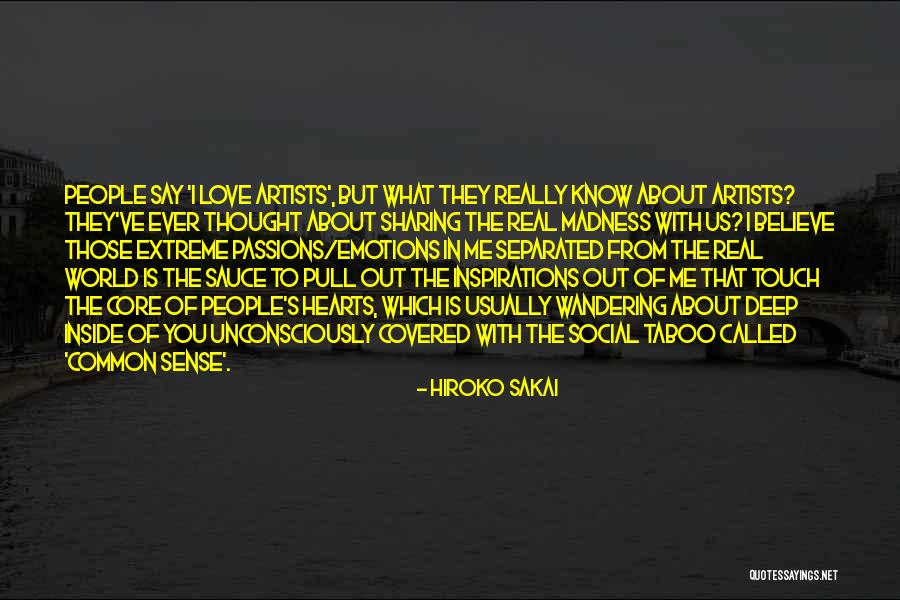 Sharing Emotions Quotes By Hiroko Sakai Sharing Emotions Quotes By Hiroko Sakai