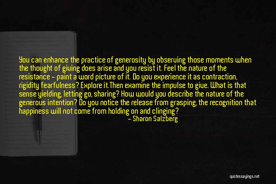 Sharing Experience Quotes By Sharon Salzberg Sharing Experience Quotes By Sharon Salzberg