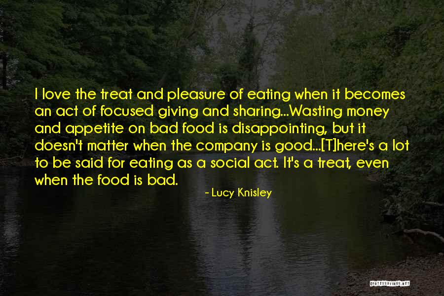 Sharing Food And Love Quotes By Lucy Knisley Sharing Food And Love Quotes By Lucy Knisley