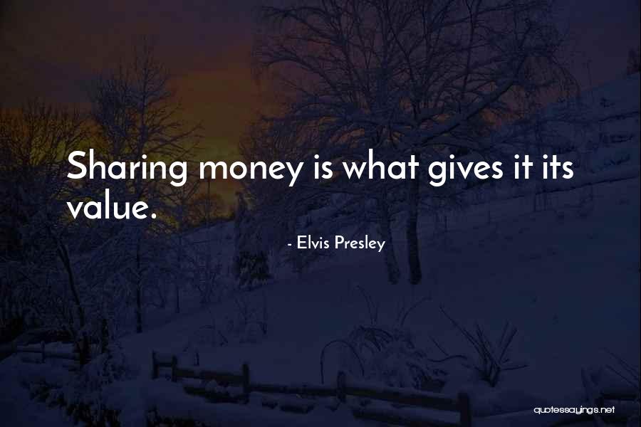 Sharing Giving Quotes By Elvis Presley Sharing Giving Quotes By Elvis Presley