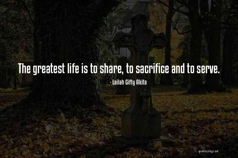 Sharing Giving Quotes By Lailah Gifty Akita