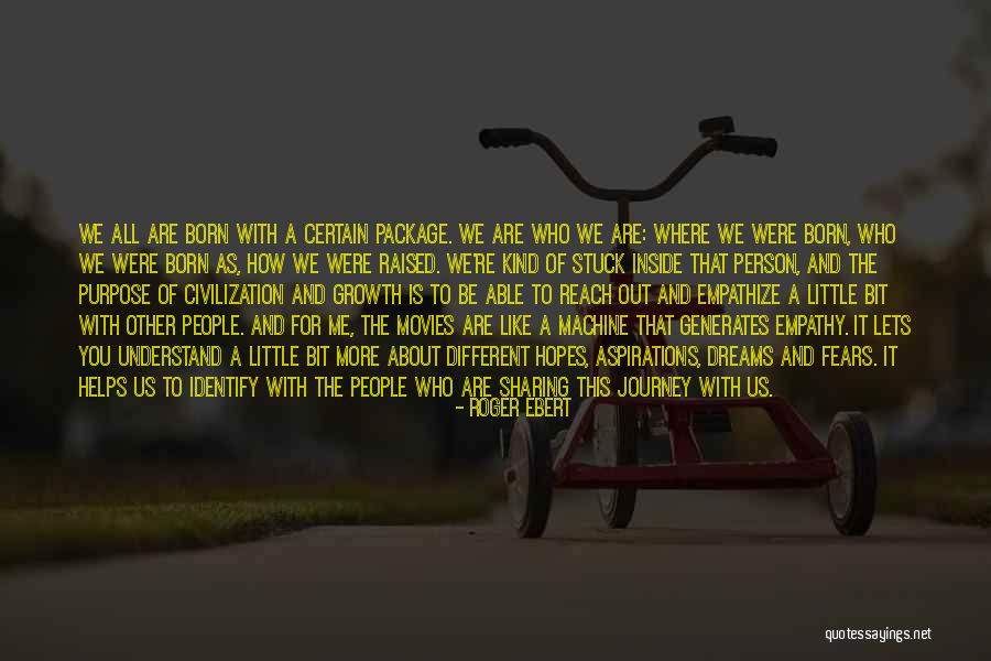 Sharing Growth Quotes By Roger Ebert Sharing Growth Quotes By Roger Ebert