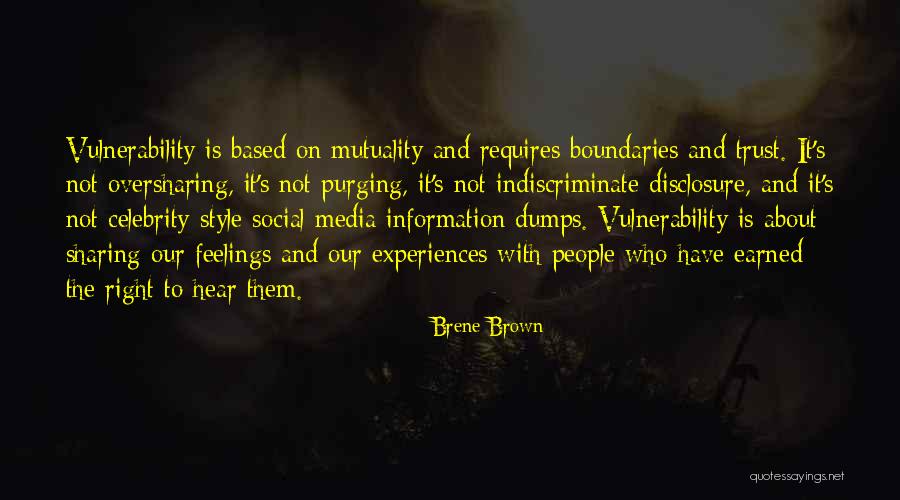 Sharing Information Quotes By Brene Brown Sharing Information Quotes By Brene Brown