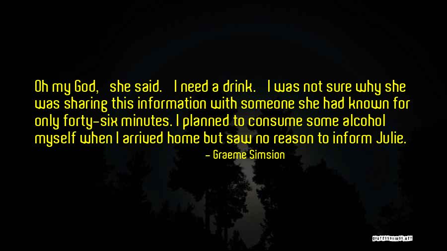 Sharing Information Quotes By Graeme Simsion Sharing Information Quotes By Graeme Simsion