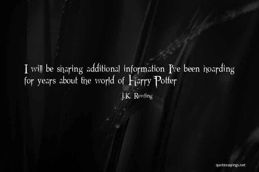 Sharing Information Quotes By J.K. Rowling Sharing Information Quotes By J.K. Rowling
