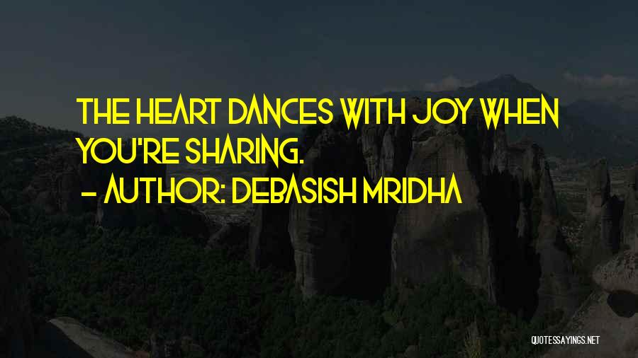 Sharing Love Quotes By Debasish Mridha