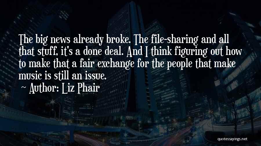 Sharing Music Quotes By Liz Phair