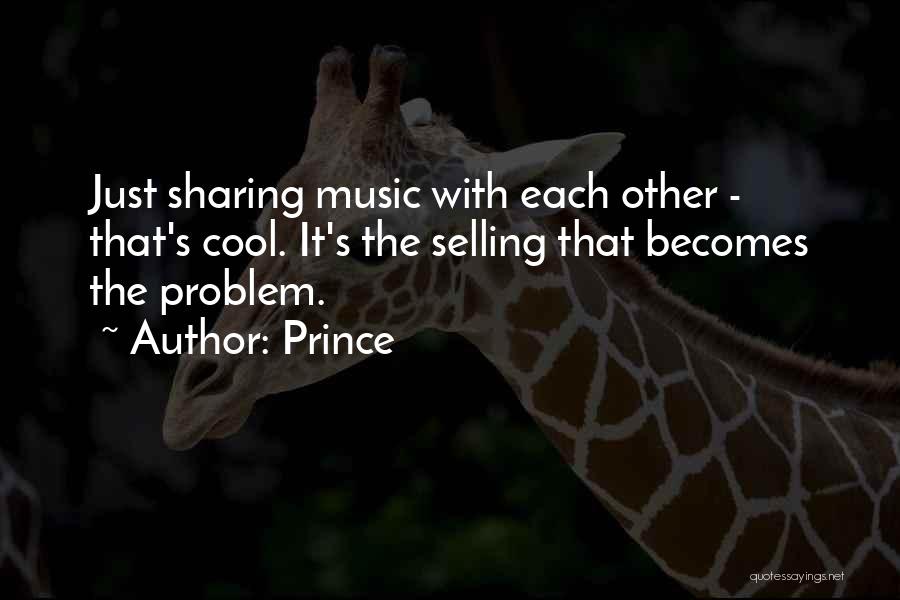 Sharing Music Quotes By Prince