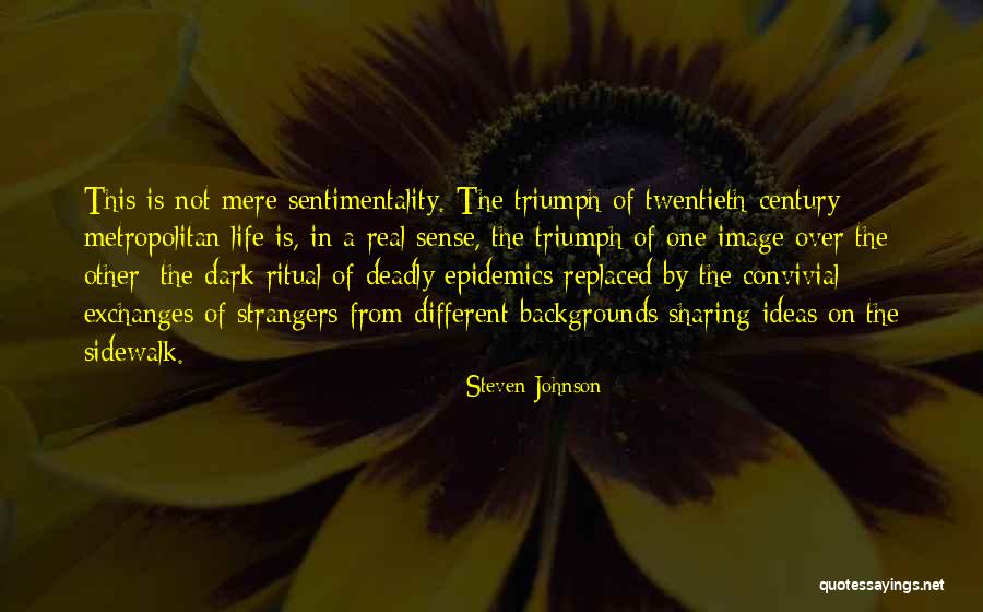 Sharing Of Ideas Quotes By Steven Johnson Sharing Of Ideas Quotes By Steven Johnson