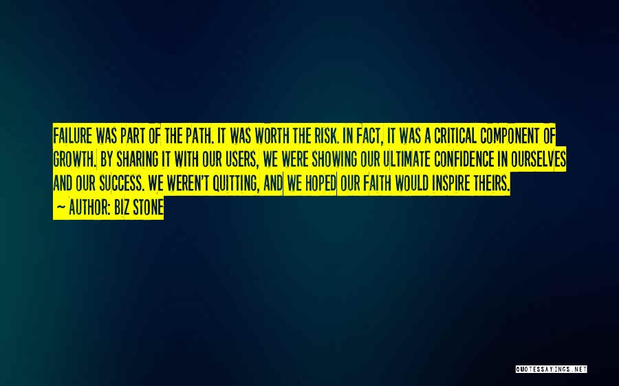 Sharing Our Faith Quotes By Biz Stone