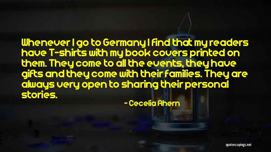 Sharing Personal Stories Quotes By Cecelia Ahern Sharing Personal Stories Quotes By Cecelia Ahern