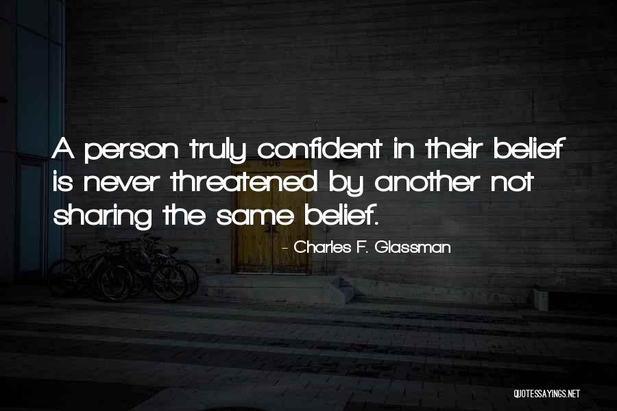 Sharing Quotes Quotes By Charles F. Glassman Sharing Quotes Quotes By Charles F. Glassman