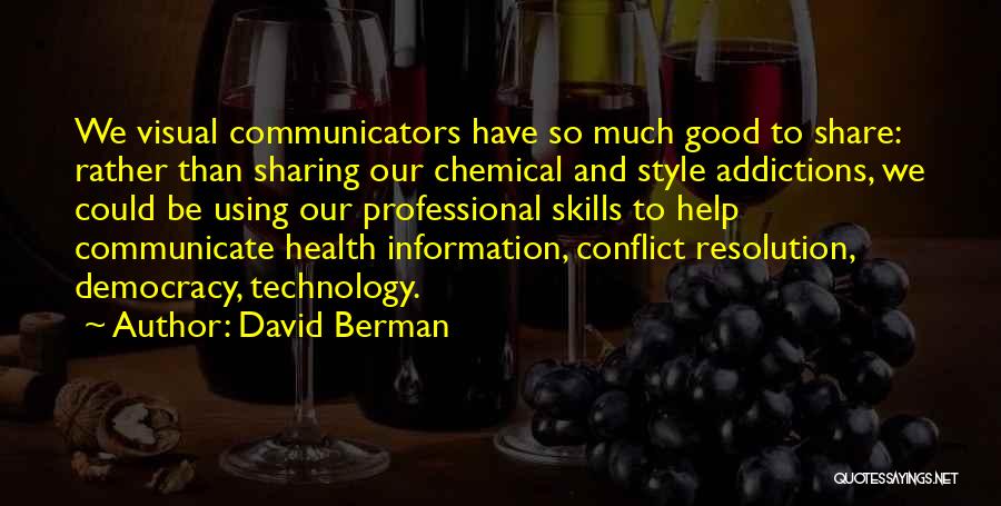 Sharing Too Much Information Quotes By David Berman