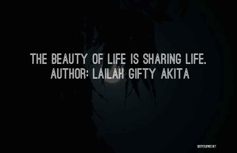 Sharing Wisdom Quotes By Lailah Gifty Akita