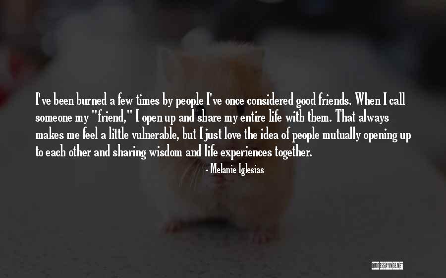 Sharing Wisdom Quotes By Melanie Iglesias Sharing Wisdom Quotes By Melanie Iglesias