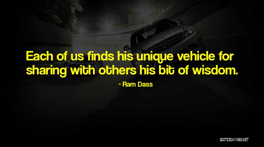 Sharing Wisdom Quotes By Ram Dass