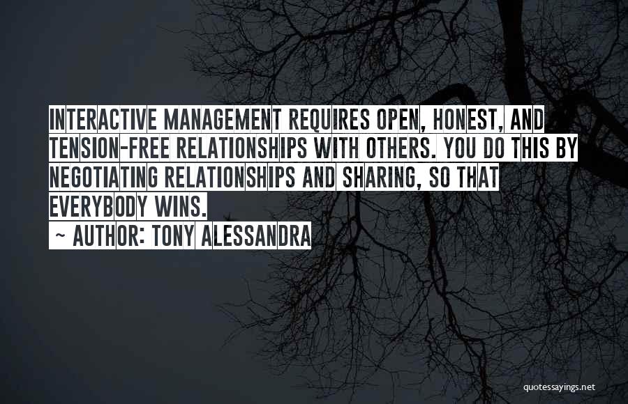 Sharing With Others Quotes By Tony Alessandra