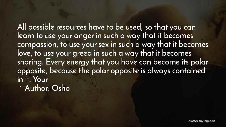 Sharing Your Love Quotes By Osho