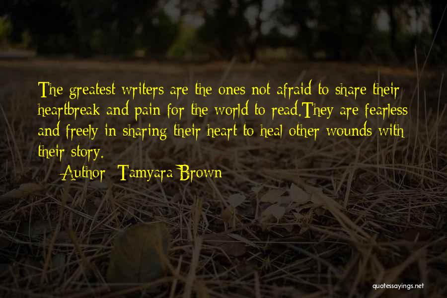 Sharing Your Story Quotes By Tamyara Brown