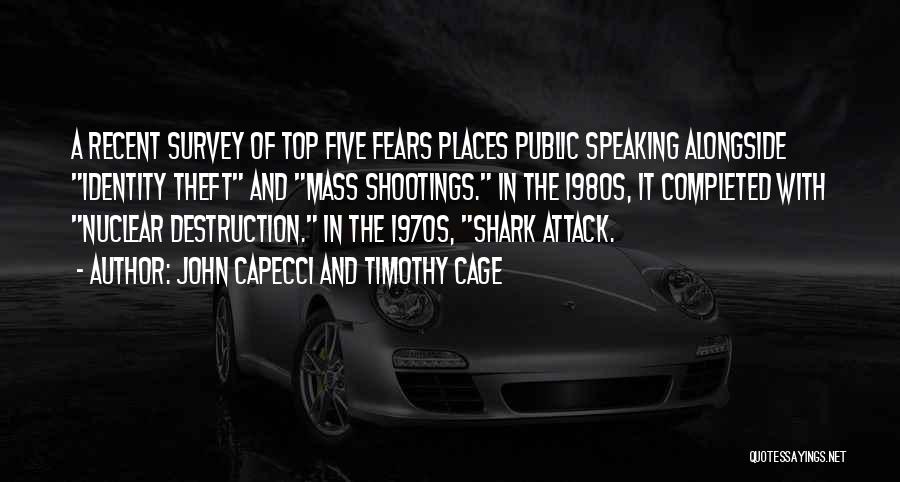 Shark Quotes By John Capecci And Timothy Cage