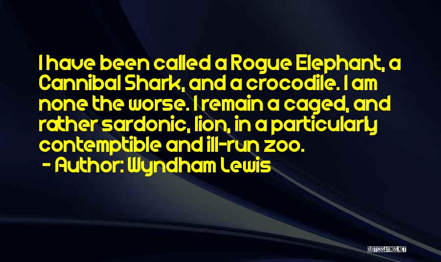 Shark Quotes By Wyndham Lewis