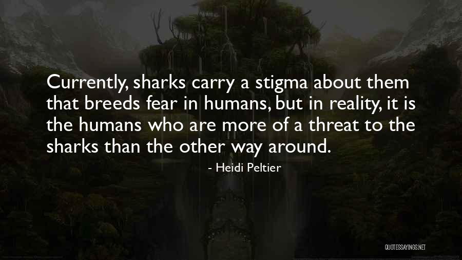 Shark S Tooth Quotes By Heidi Peltier