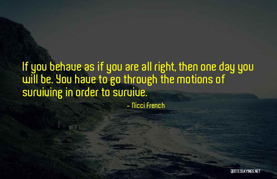 Sharmen Marler Quotes By Nicci French Sharmen Marler Quotes By Nicci French