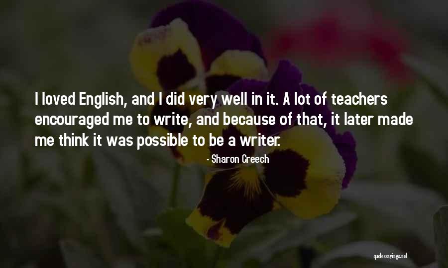 Sharon Creech Quotes 424310