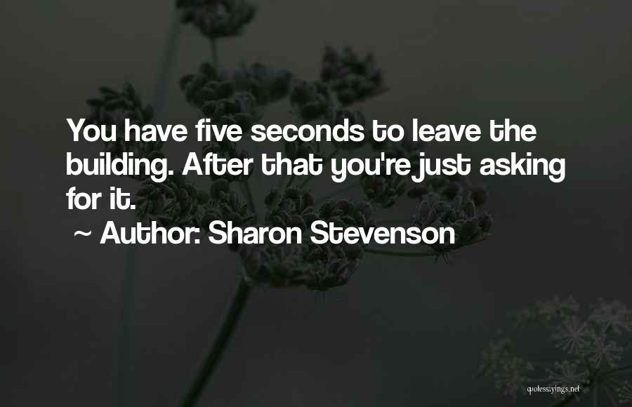 Sharon Stevenson Quotes 1991450